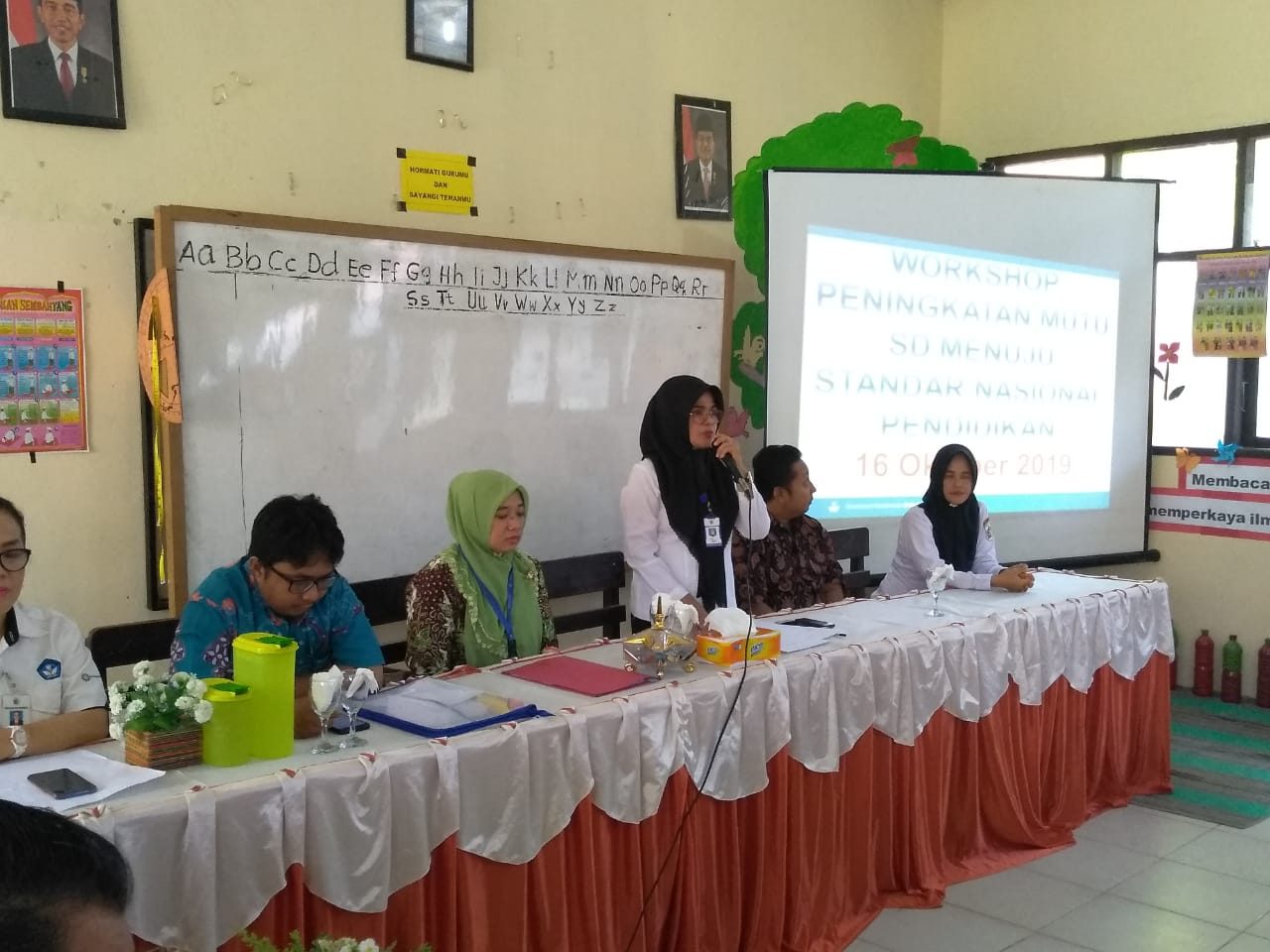 Workshop Peningkatan Mutu SD Menuju Standar Nasional Pendidikan (SNP)